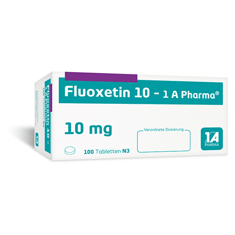 Fluoxetin 10-1A Pharma 100 Stck N3