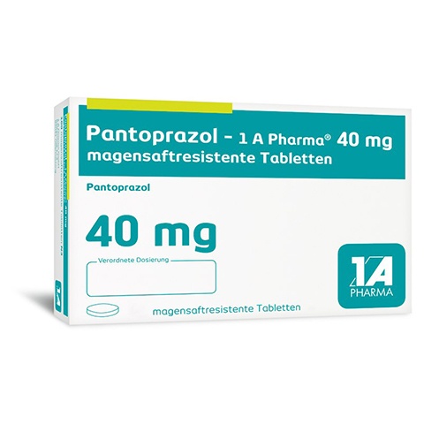 Pantoprazol-1A Pharma 40mg 30 Stck N1