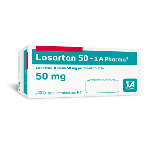 Losartan 50-1A Pharma 98 Stck N3