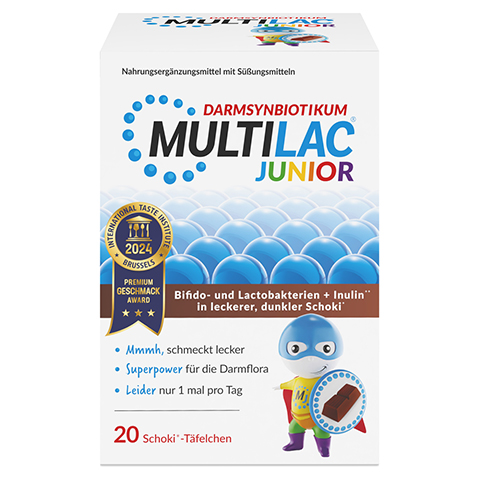 MULTILAC Darmsynbiotikum Junior Tfelchen 20 Stck