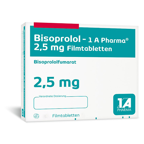 Bisoprolol-1A Pharma 2,5mg 30 Stck N1