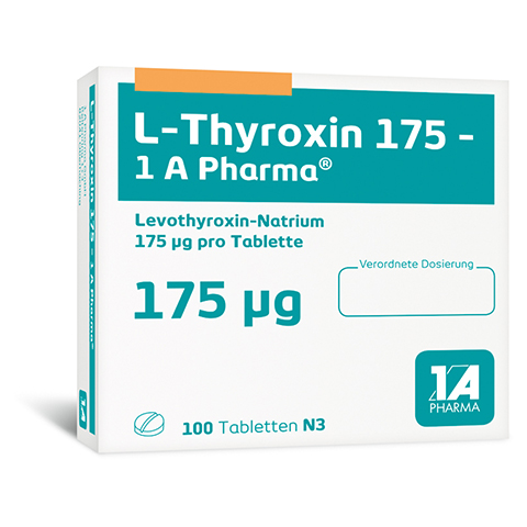 L-Thyroxin 175-1A Pharma 100 Stck N3