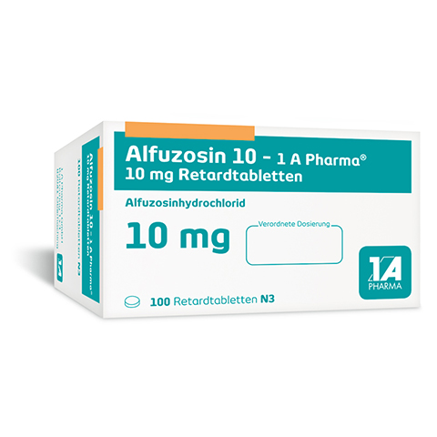 Alfuzosin 10-1A Pharma 100 Stck N3