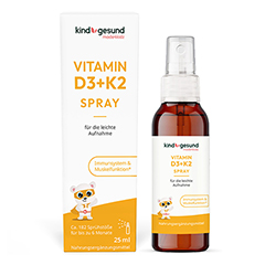 KINDGESUND Vitamin D3 K2 Spray 25 Milliliter - Info 6