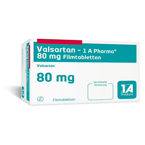 Valsartan-1A Pharma 80mg 98 Stck N3