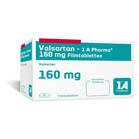 Valsartan-1A Pharma 160mg 98 Stck N3