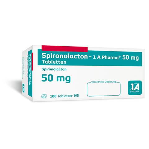 Spironolacton-1A Pharma 50mg 100 Stck N3