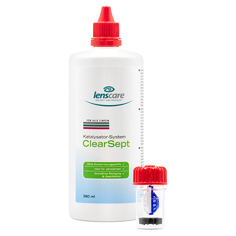 LENSCARE ClearSept 380 ml+Behlter 1 Packung