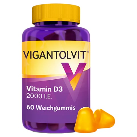 VIGANTOLVIT 2000 I.E. Vitamin D3 Weichgummis 60 Stck