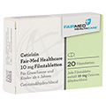 Cetirizin Fair-Med Healthcare 10mg 20 Stück N1