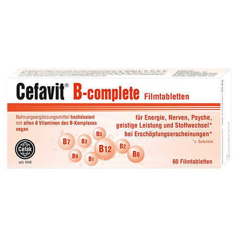 Cefavit B-complete Filmtabletten 60 Stück