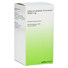 CALCIUMACETAT PRORENAL 500 mg Filmtabletten 200 Stck N3