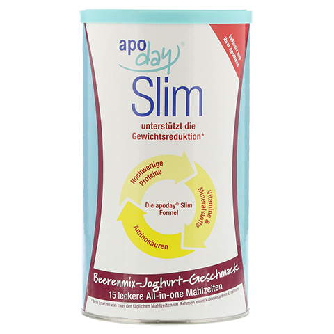 APODAY Beerenmix-Joghurt Slim Pulver Dose 450 Gramm