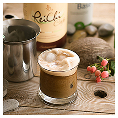 ReiChi Cafe Reishi-Pilz Espresso Kaffee Kokos vegan 400 Gramm - Info 8