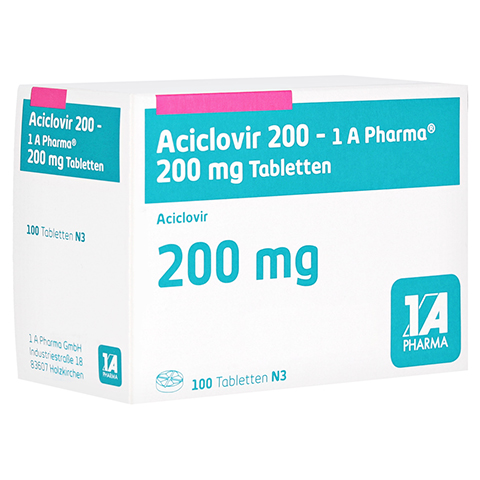 Aciclovir 200-1A Pharma 100 Stck N3