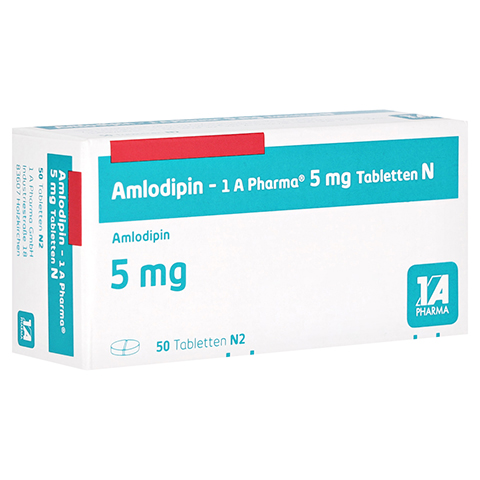 Amlodipin-1A Pharma 5mg N 50 Stck N2