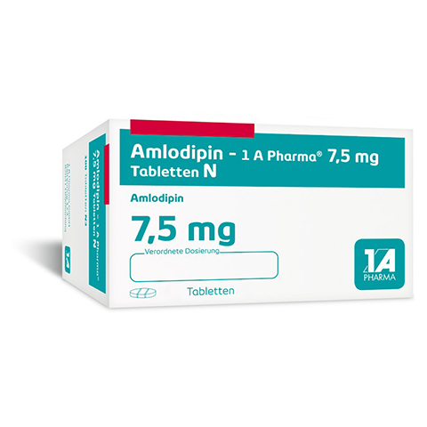 Amlodipin-1A Pharma 7,5mg N 100 Stck N3