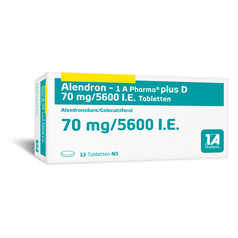 Alendronsure-1A Pharma 70mg 12 Stck N3