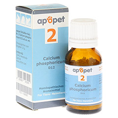 APOPET Schler-Salz Nr.2 Calcium phos.D 12 vet. 12 Gramm