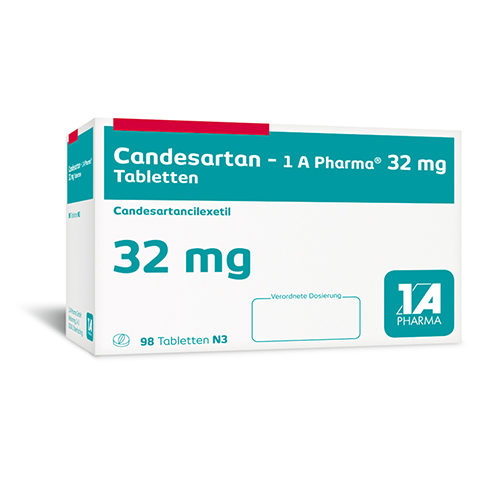 Candesartan-1A Pharma 32mg 98 Stck N3