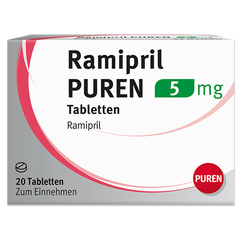 Ramipril PUREN 5mg 20 Stck N1