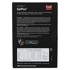 BORT Select EpiPlus Ellenbogenbandage L schwarz 1 Stück - Rückseite