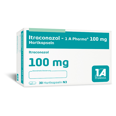 Itraconazol-1A Pharma 100mg 30 Stck N3