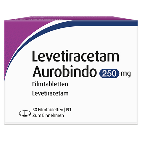Levetiracetam Aurobindo 250mg 50 Stck N1