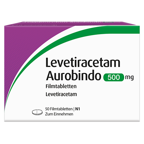 Levetiracetam Aurobindo 500mg 50 Stck N1