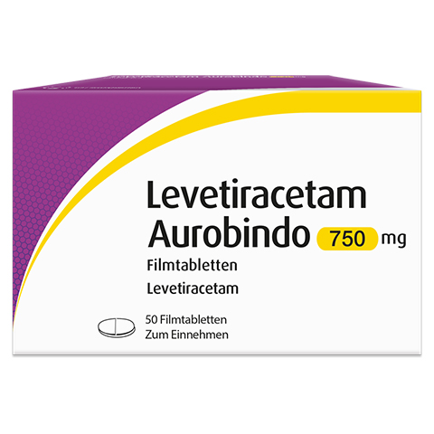 Levetiracetam Aurobindo 750mg 50 Stck N1
