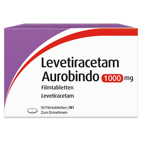 Levetiracetam Aurobindo 1000mg 50 Stck N1