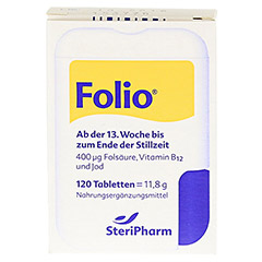 Folio+B12 Tabletten 120 Stck - Vorderseite
