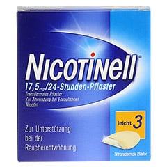 Nicotinell 7mg/24 Stunden 14 Stück - Vorderseite