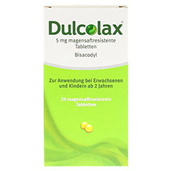 Dulcolax Dragees 5mg 20 Stck - Vorderseite