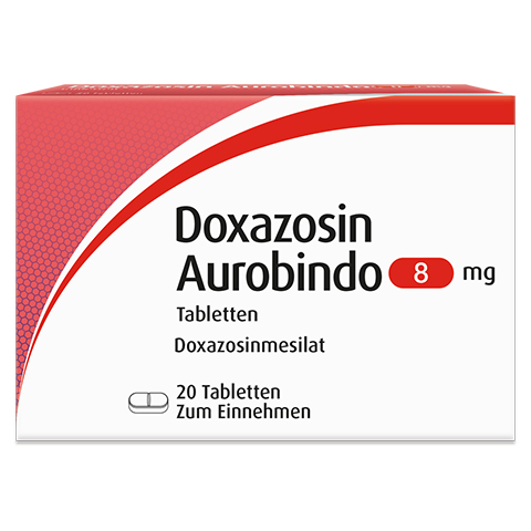 Doxazosin Aurobindo 8mg 20 Stck N1