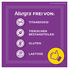 Allegra - schnell bei Heuschnupfen & ganzjhrigen Allergien 50 Stck N2 - Info 4