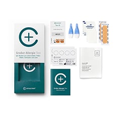 CERASCREEN Groer Allergie-Test-Kit Blut 1 Stck - Info 1