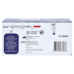 BD Micro-fine + Insulinspritze 0,5 ml U40 100x0.5 Milliliter - Rückseite