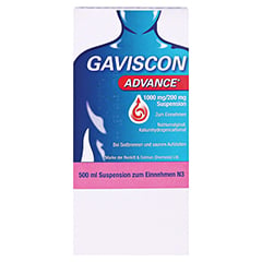 GAVISCON Advance Suspension 500 Milliliter N3 - Vorderseite