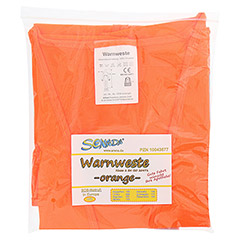 SENADA Warnweste orange im Beutel 1 Stück