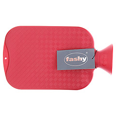 FASHY Wärmflasche glatt cranberry 6420 42 1 Stück