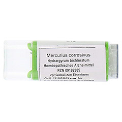 MERCURIUS CORROSIVUS C 12 Globuli 2 Gramm N1