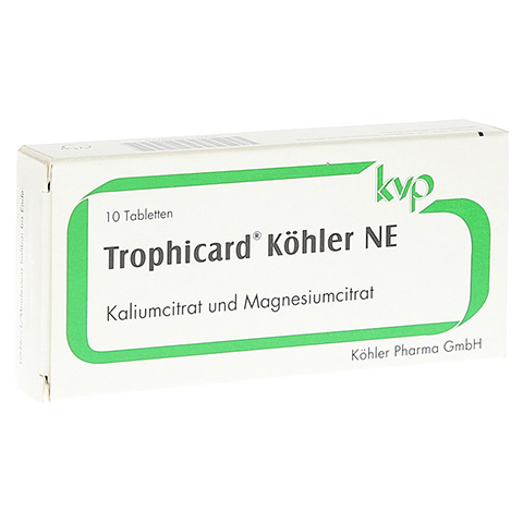 TROPHICARD Köhler NE Tabletten 10 Stück