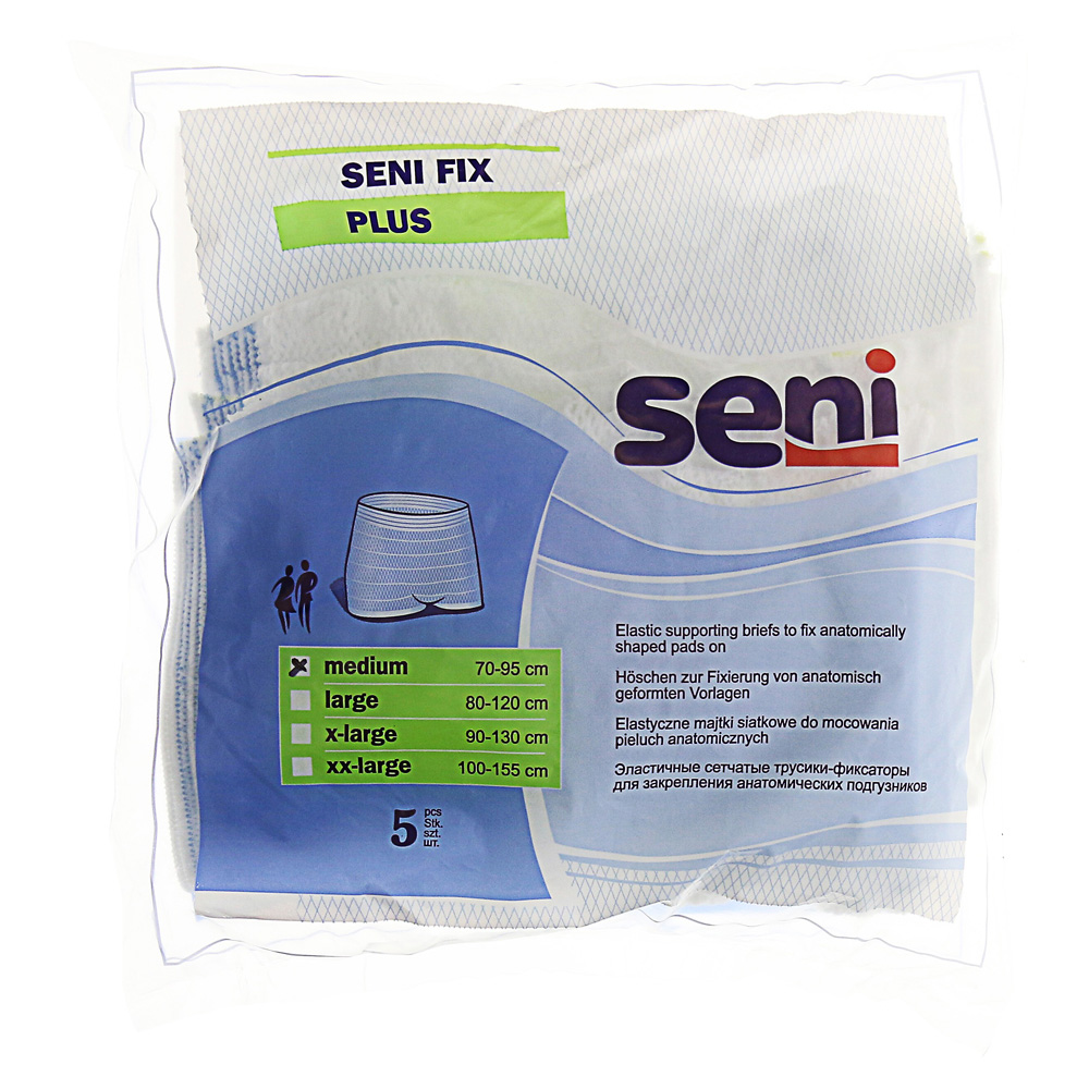 SENI Fix Plus Fixierhosen M 5 Stück