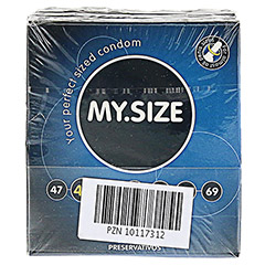 MYSIZE 57 Kondome 3 Stck - Vorderseite