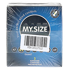 MYSIZE Testpack 49 53 57 Kondome 3x3 Stck - Vorderseite