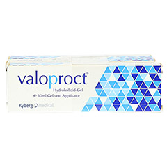 VALOPROCT Hydrokolloid-Gel 3x30 Milliliter - Vorderseite