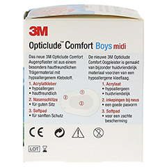 Opticlude 3M Comfort Disney Pflaster Boys midi 50 Stck - Rechte Seite