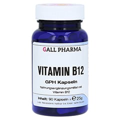 VITAMIN B12 GPH 3 µg Kapseln 90 Stück