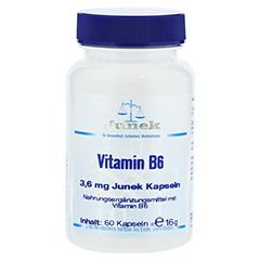 VITAMIN B6 3,6 mg Junek Kapseln 60 Stück